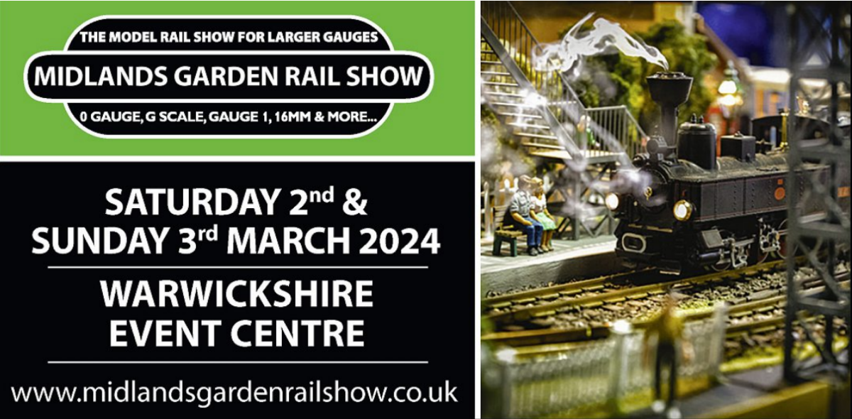 2024 Midlands Garden Rail Show