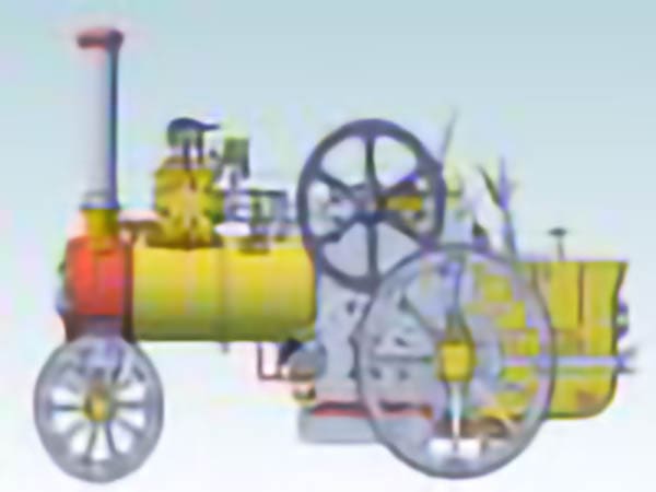 Minnie Traction Engine in 3D