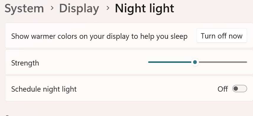 nightlight