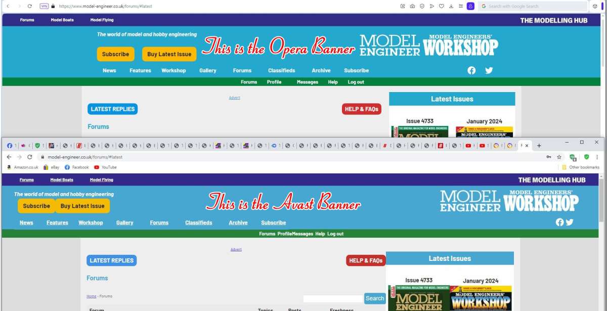 Opera-Avast screenshot annotated
