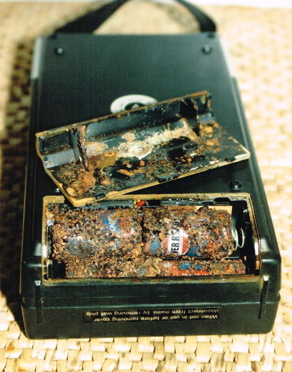 Leaking Battery