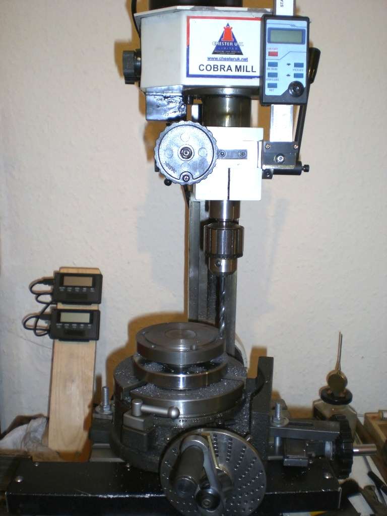 Vertex RT on my Cobra Mill