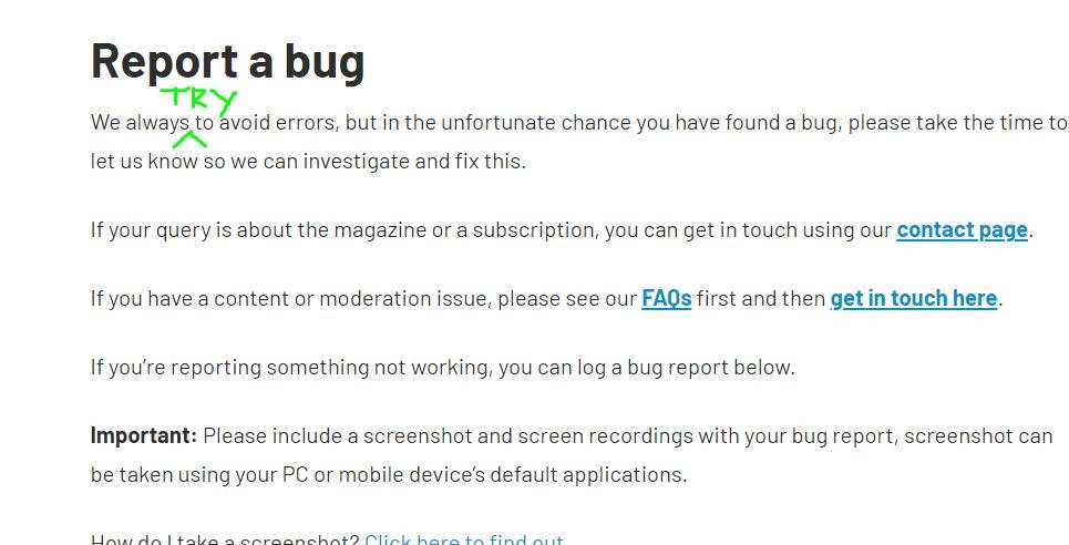 Error Again