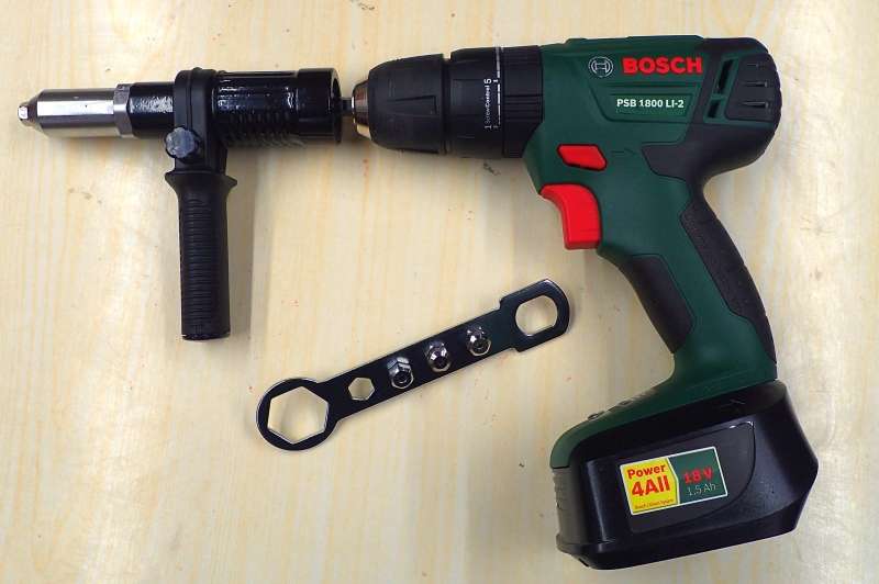 Rivet Attachment & Drill