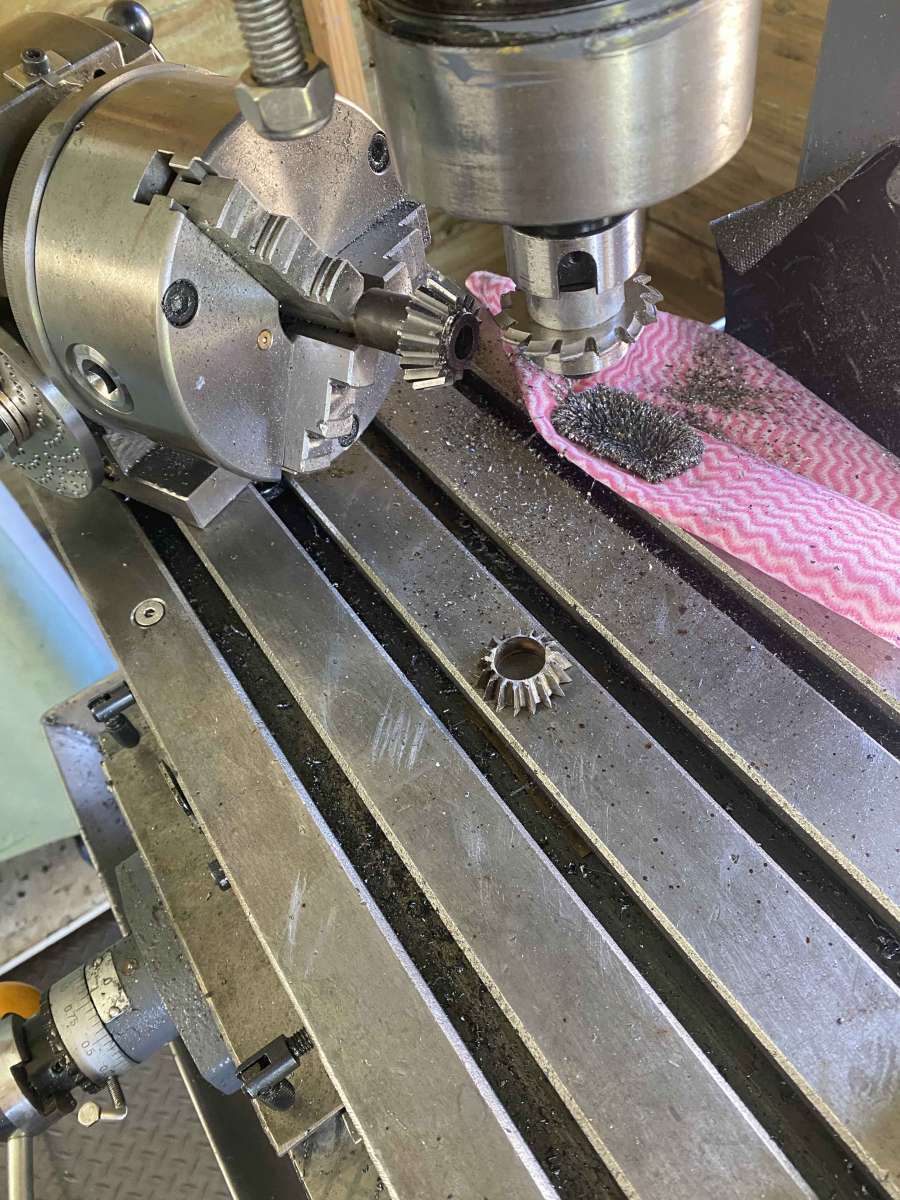 second pinion