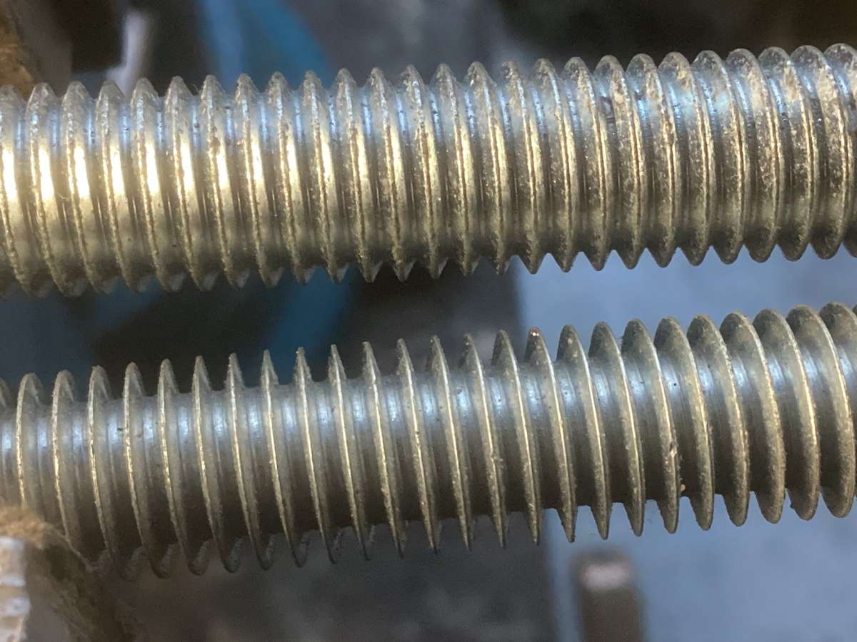 M10 thin thread