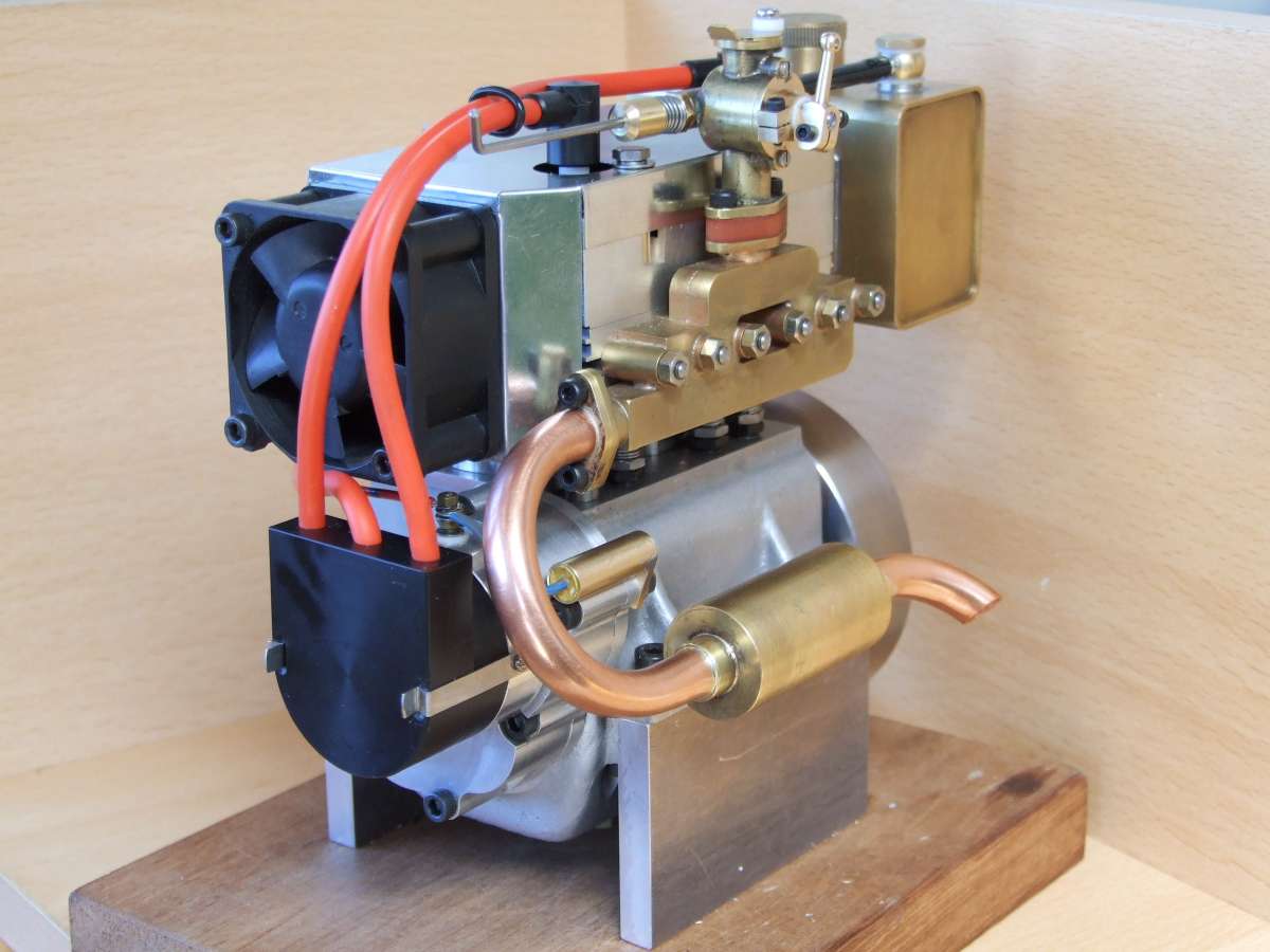 Finished Air-cooled Seagull engine