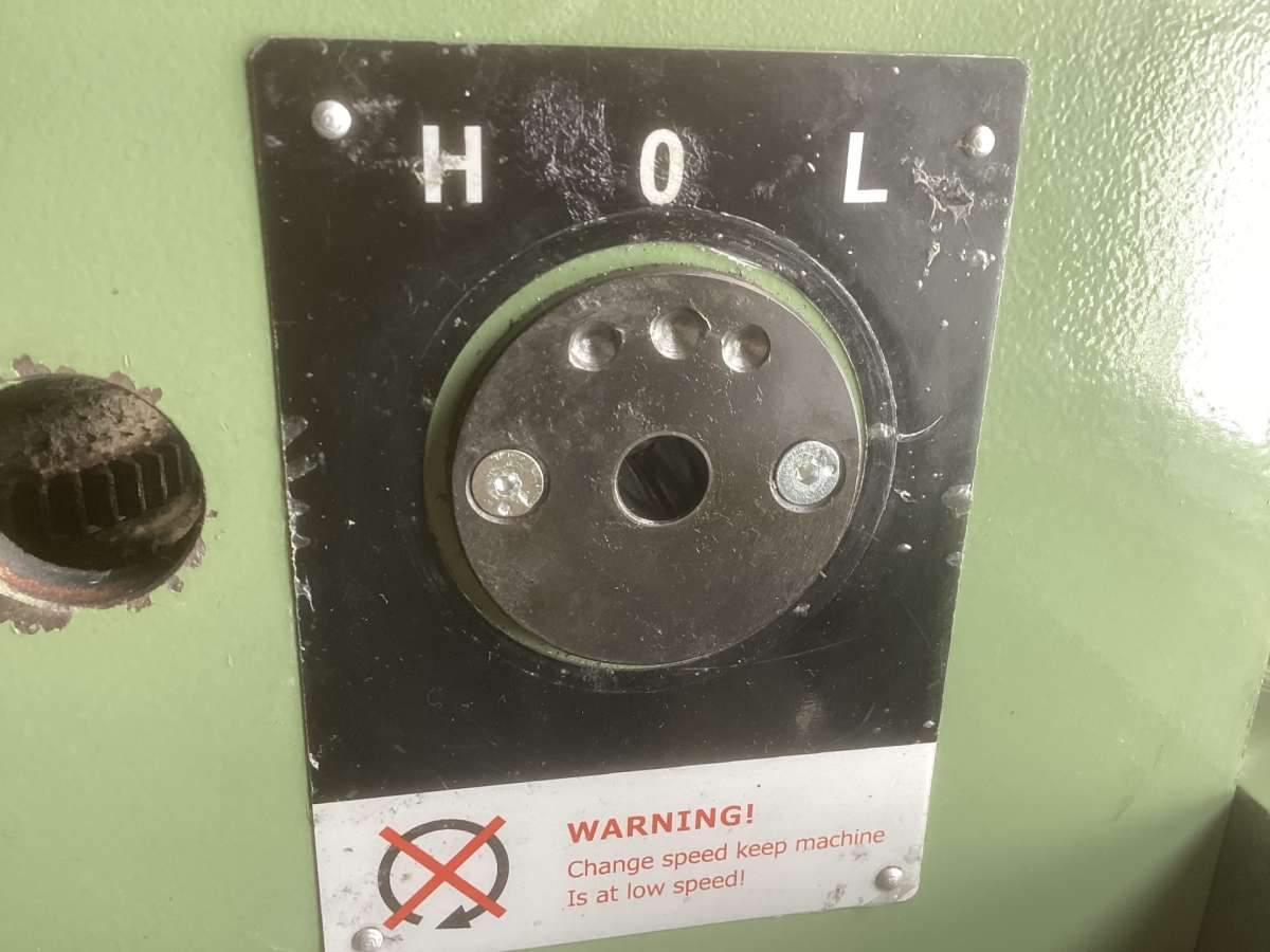 Warco WM18 gear selector detentes