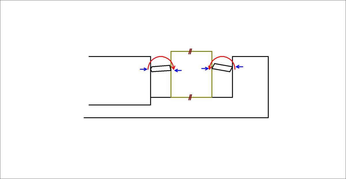 Pull-down illustration