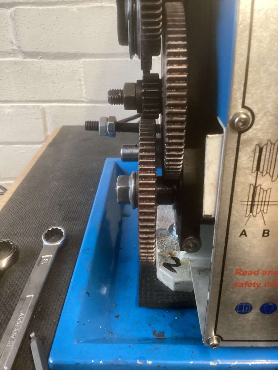 change gears vertical alignment
