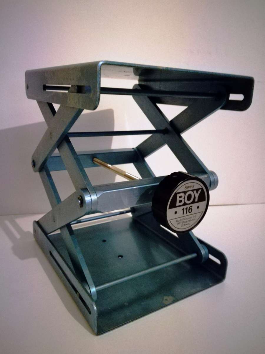 New adjusting screw fitted