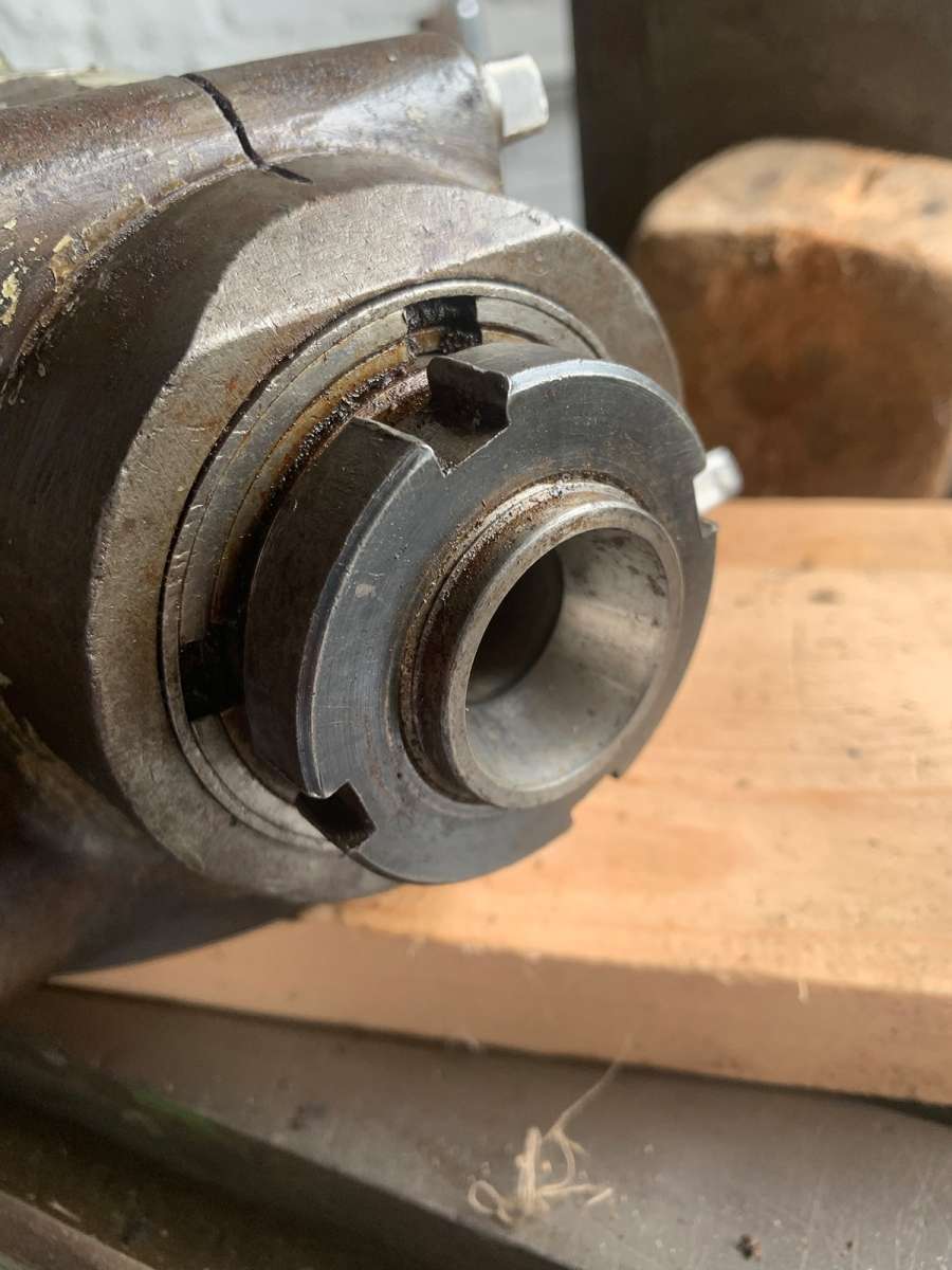 Collet in Spindle