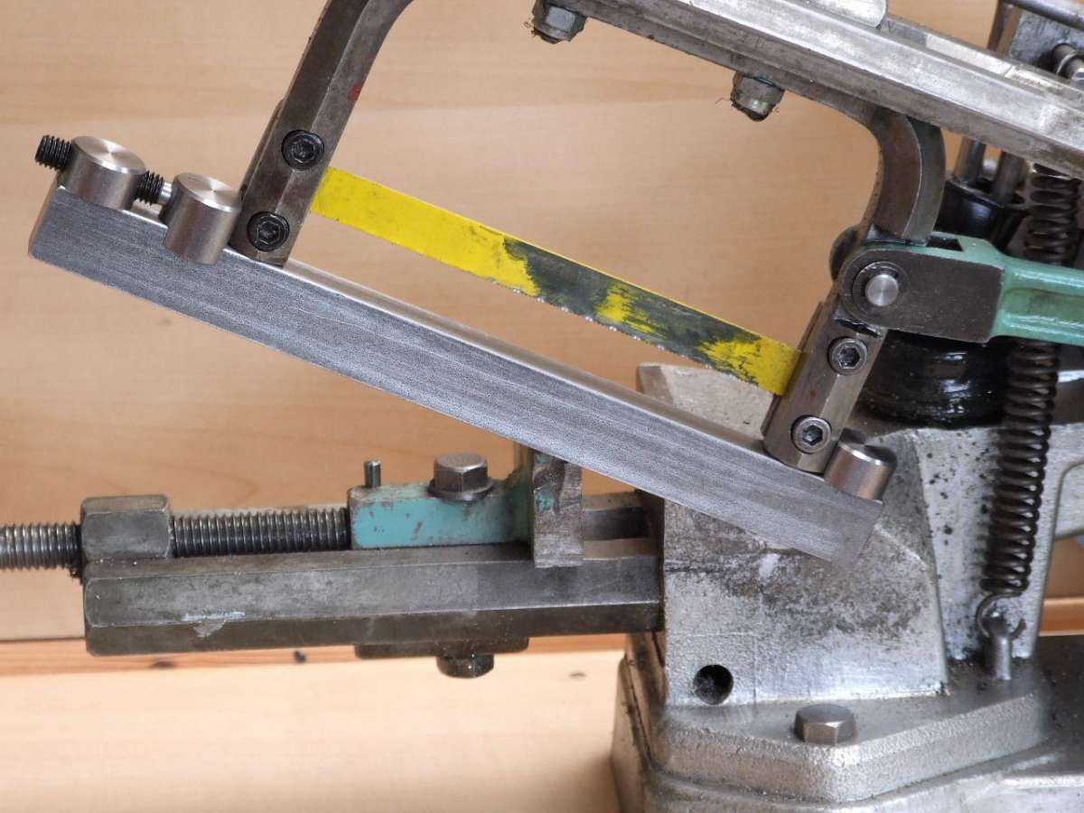Tensioner in position