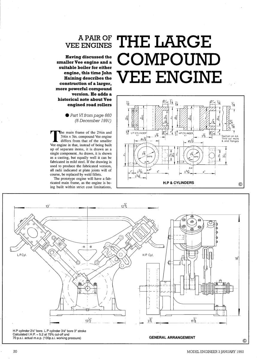 Vee Engine