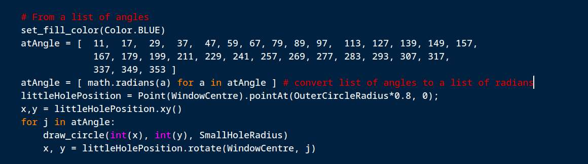 listofAngles