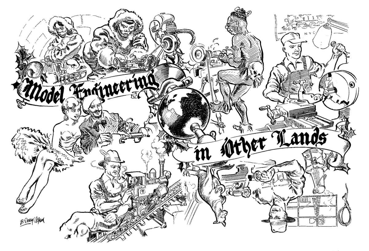 Centerfold cartoon