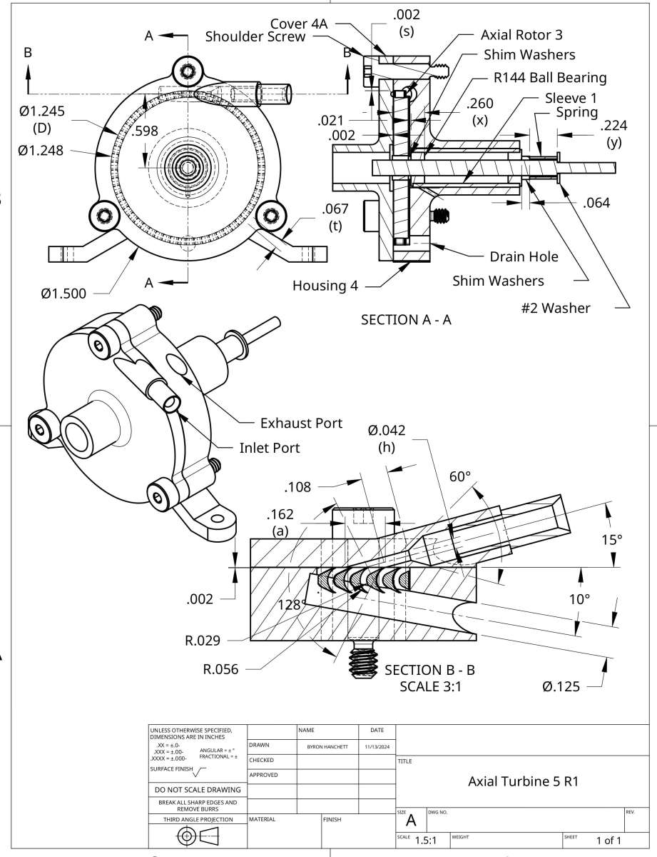 Axial Turbine 5 R1