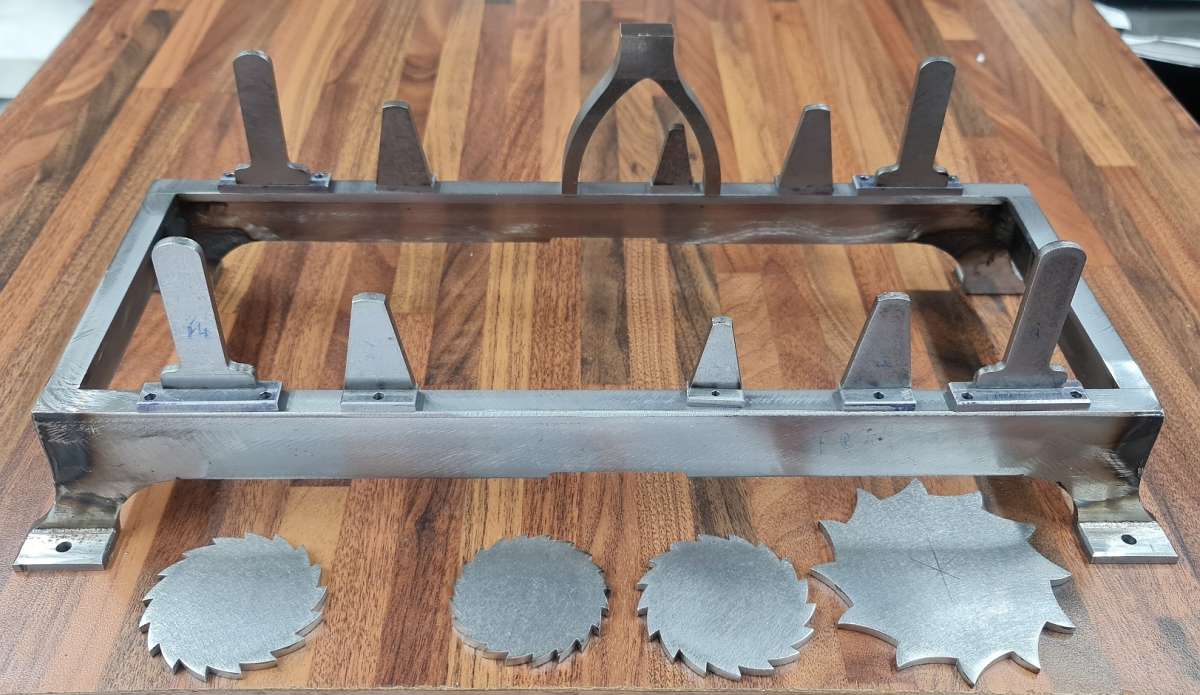 Frame and parts