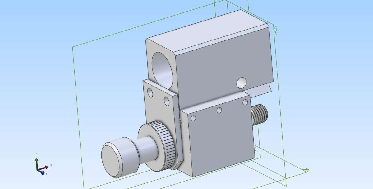 Tool grinder mod top slide assembly