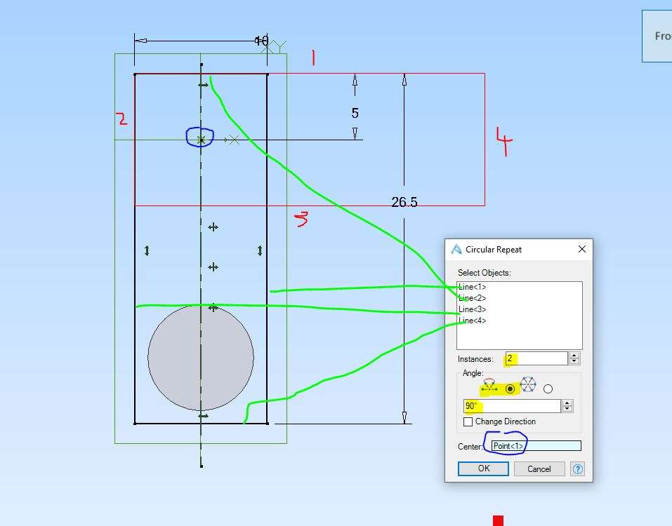 circular pattern