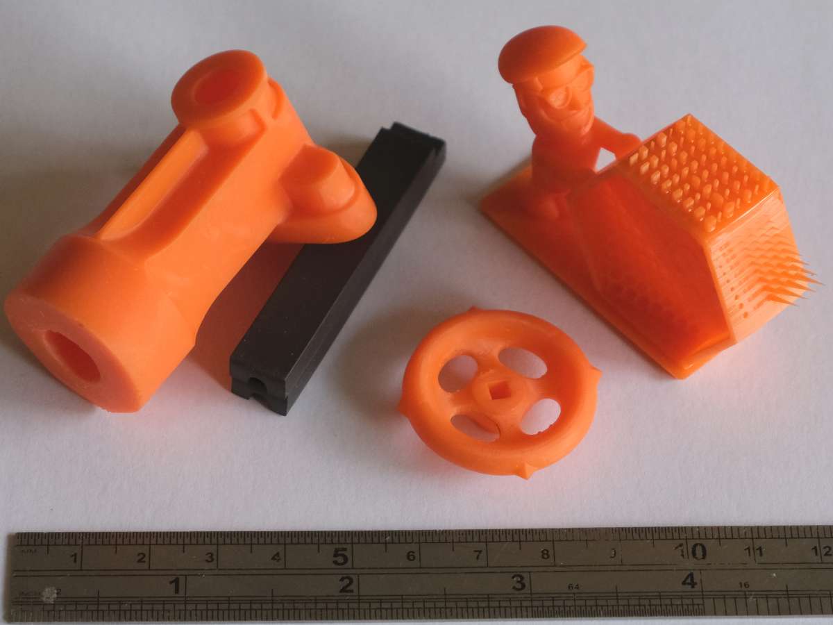 First 3D Resin Prints