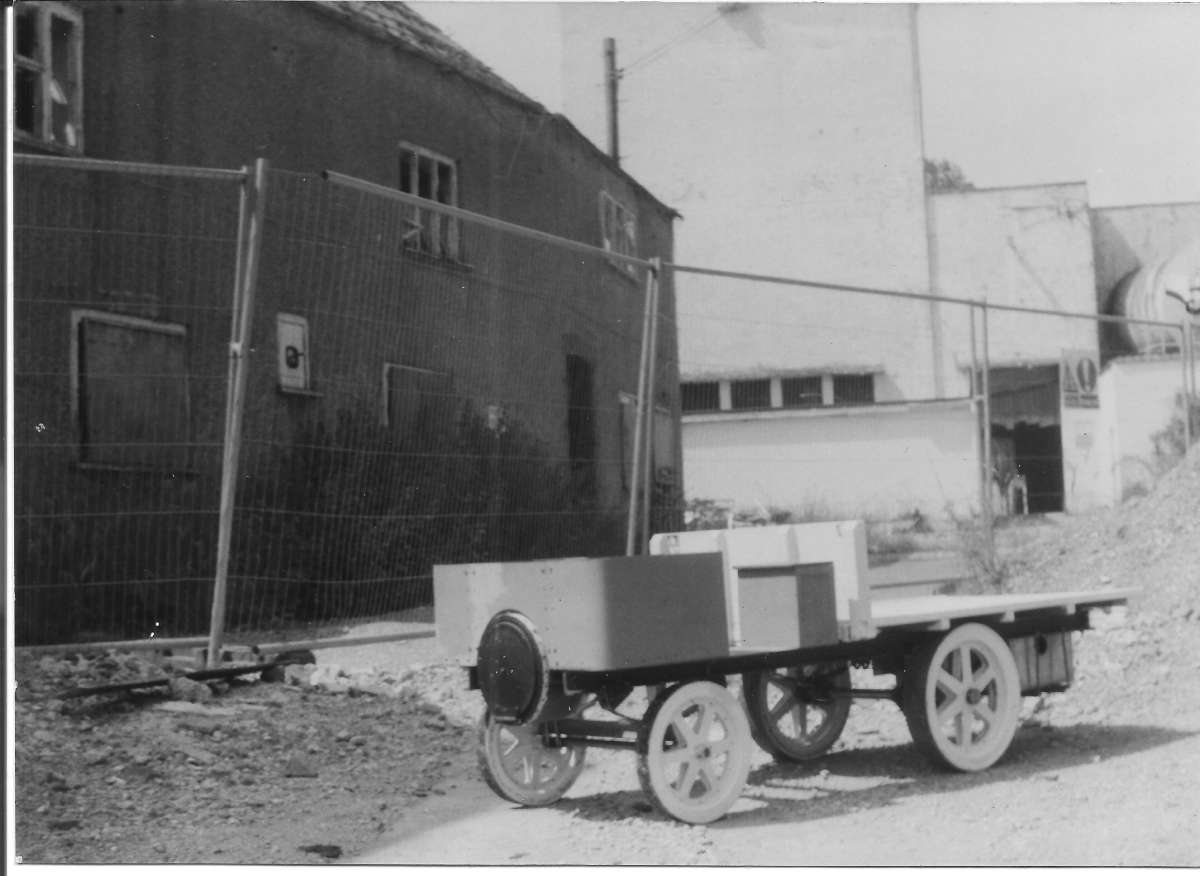 Wagon Outside Hindley Works