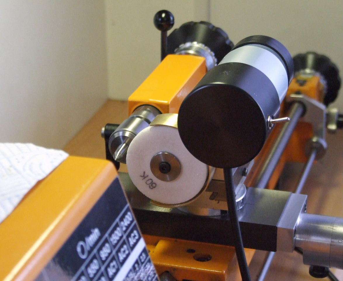 C5 Toolpost Grinder Fitted