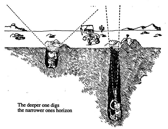 The Deeper one Digs small