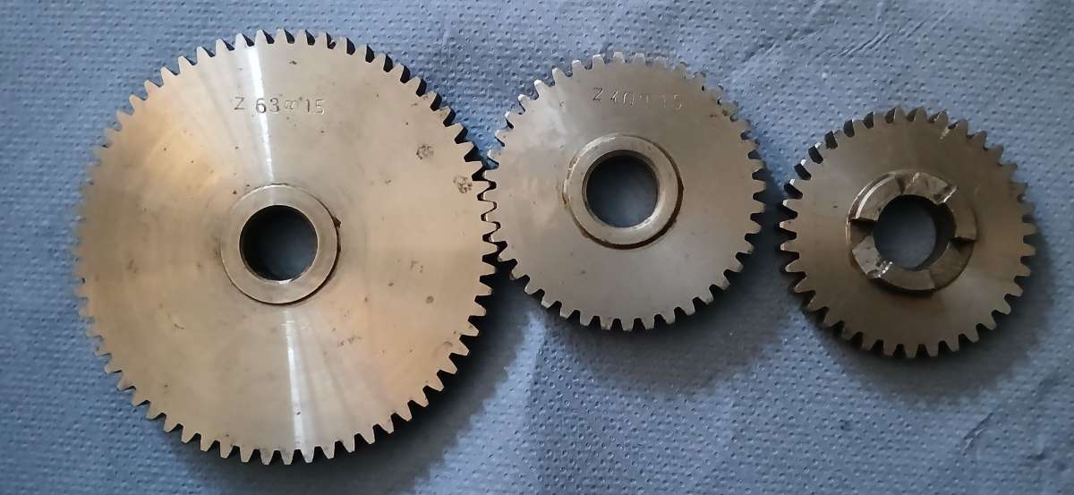Warco 220 gears