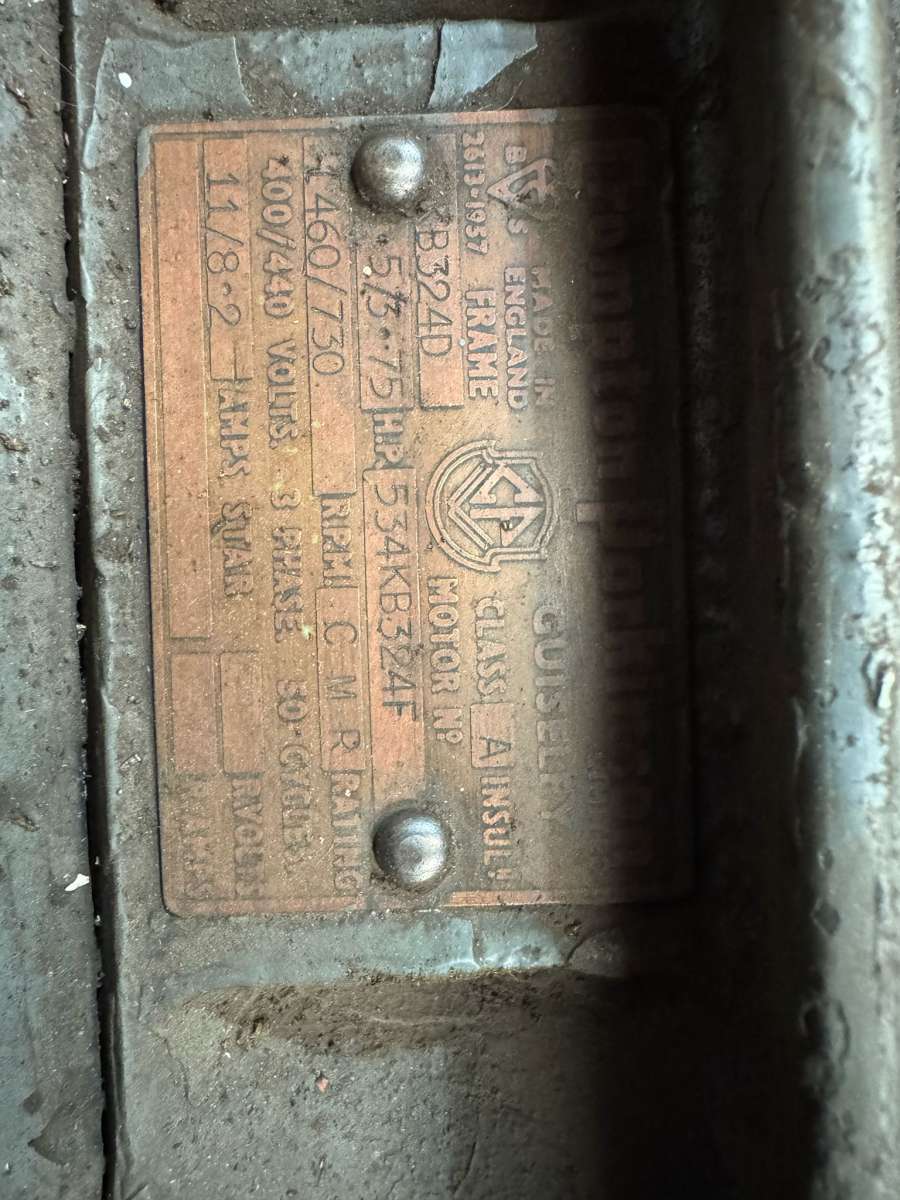 DSG motor plate