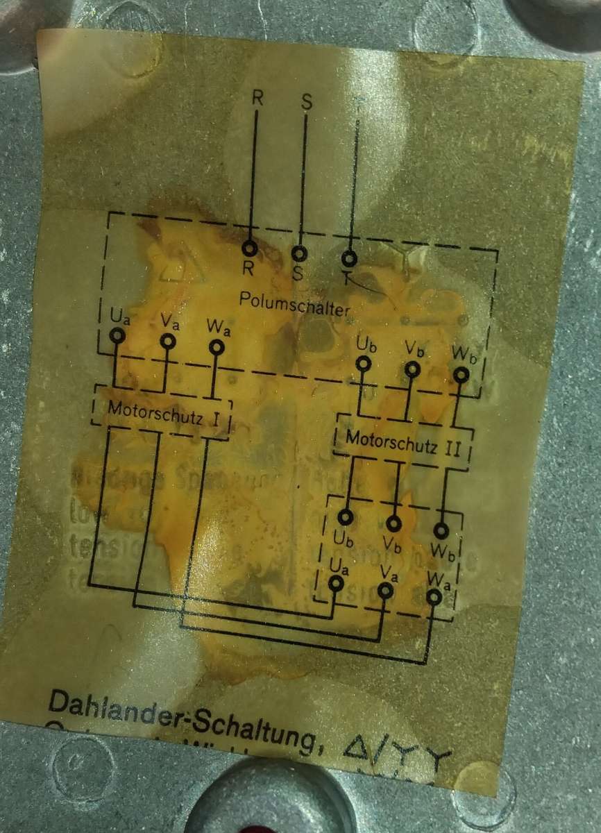 Connection box label