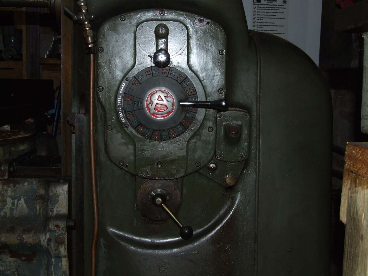 Photo 3 - Speed Change Arrangement