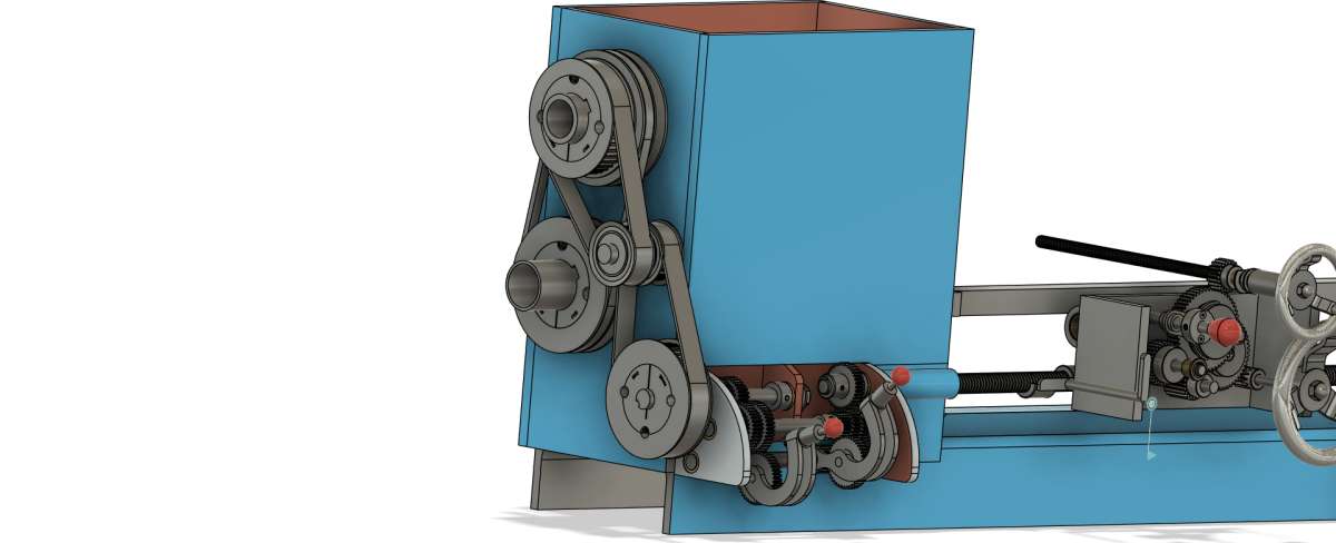 Screwcutting gearbox v111