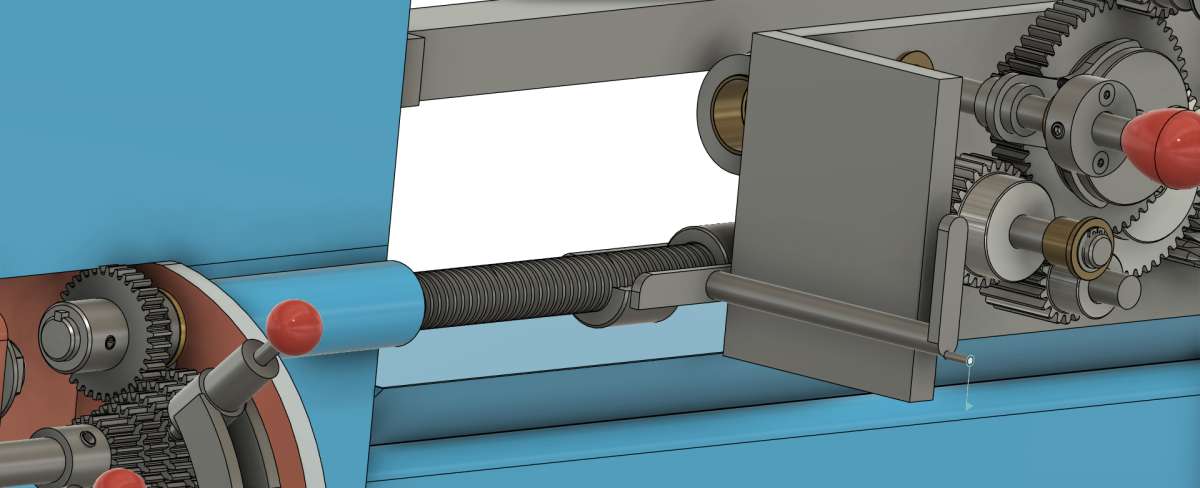 Screwcutting gearbox v1111