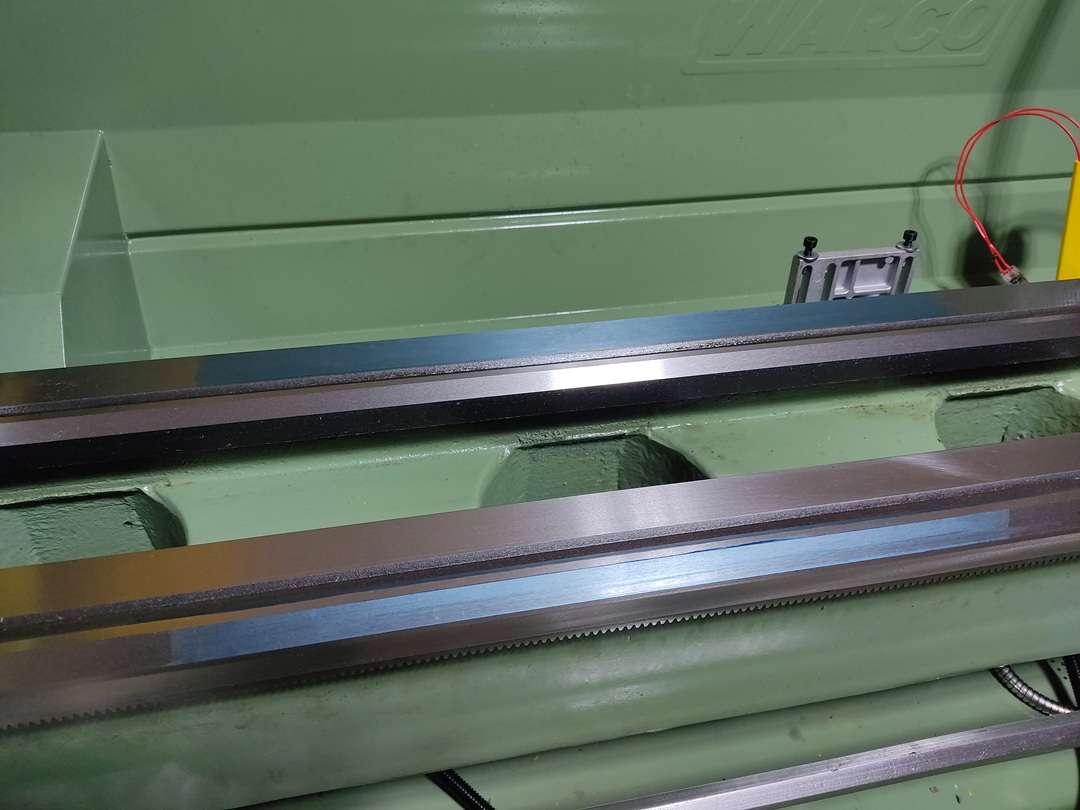 Lathe Bed Blue