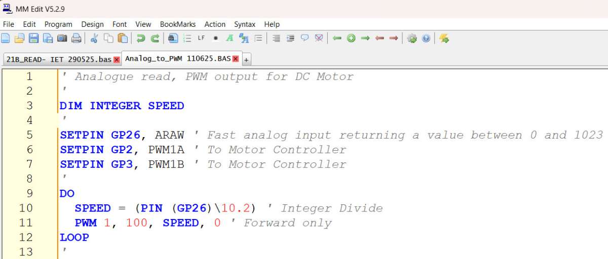 Analogue2PWM