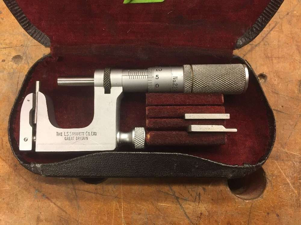 Starrett 220 mic 0-25mm