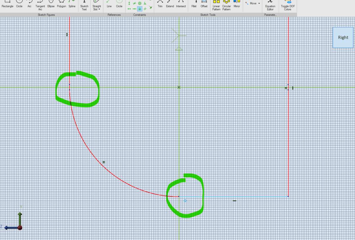 Screenshot tangent