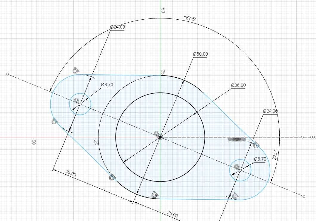 flange sketch