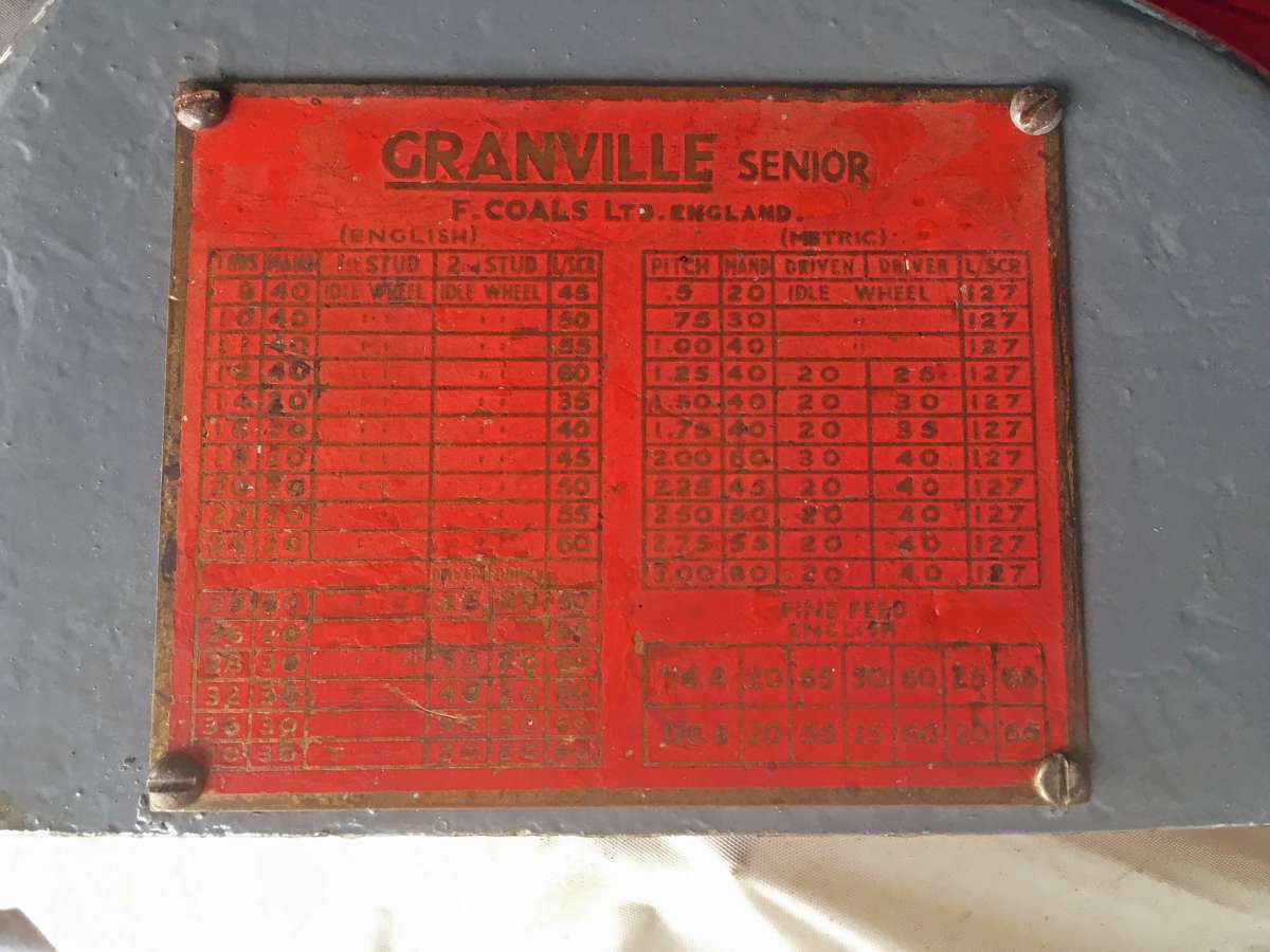Granville Gear Cover M