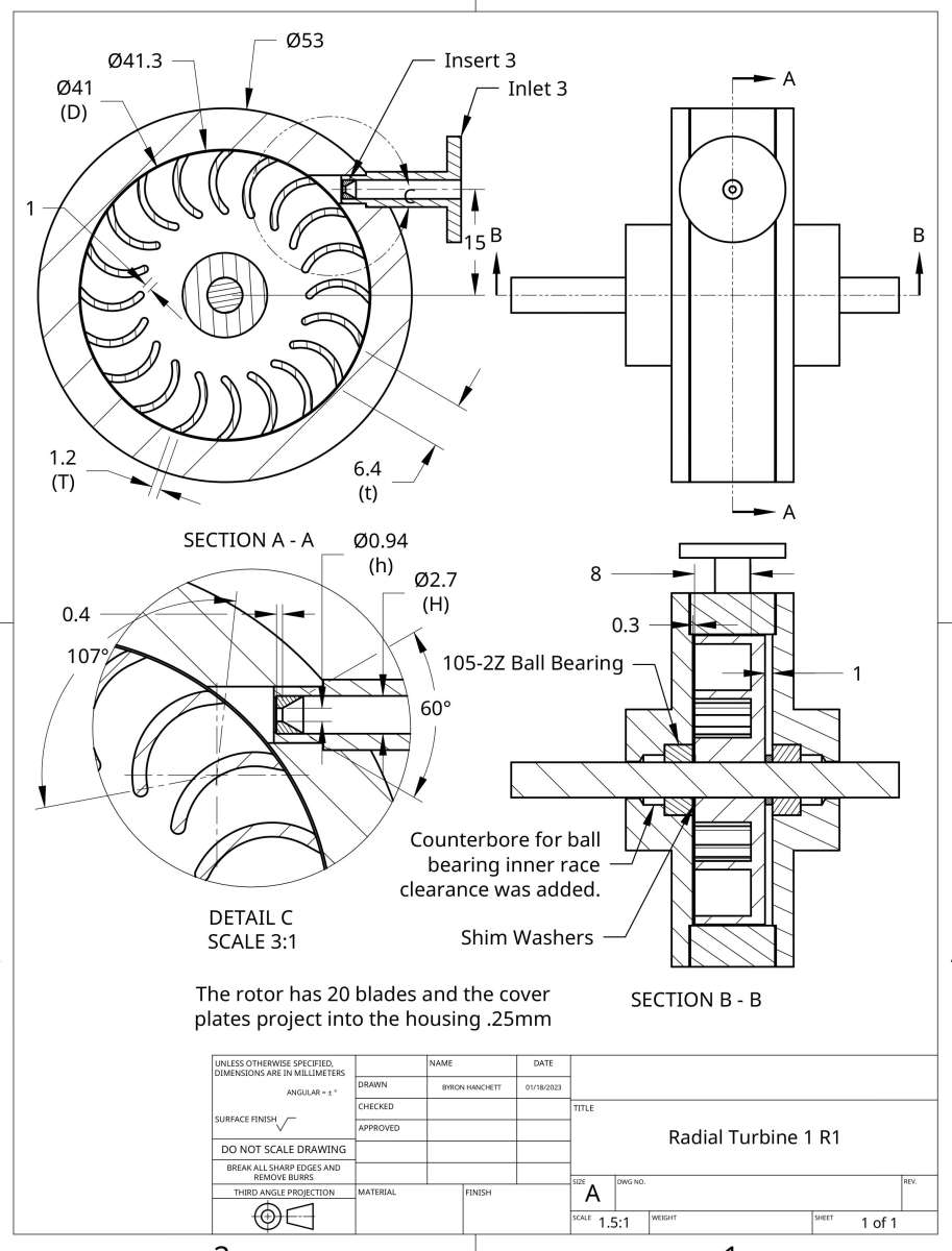 Radial Turbine 1 R1 (1)