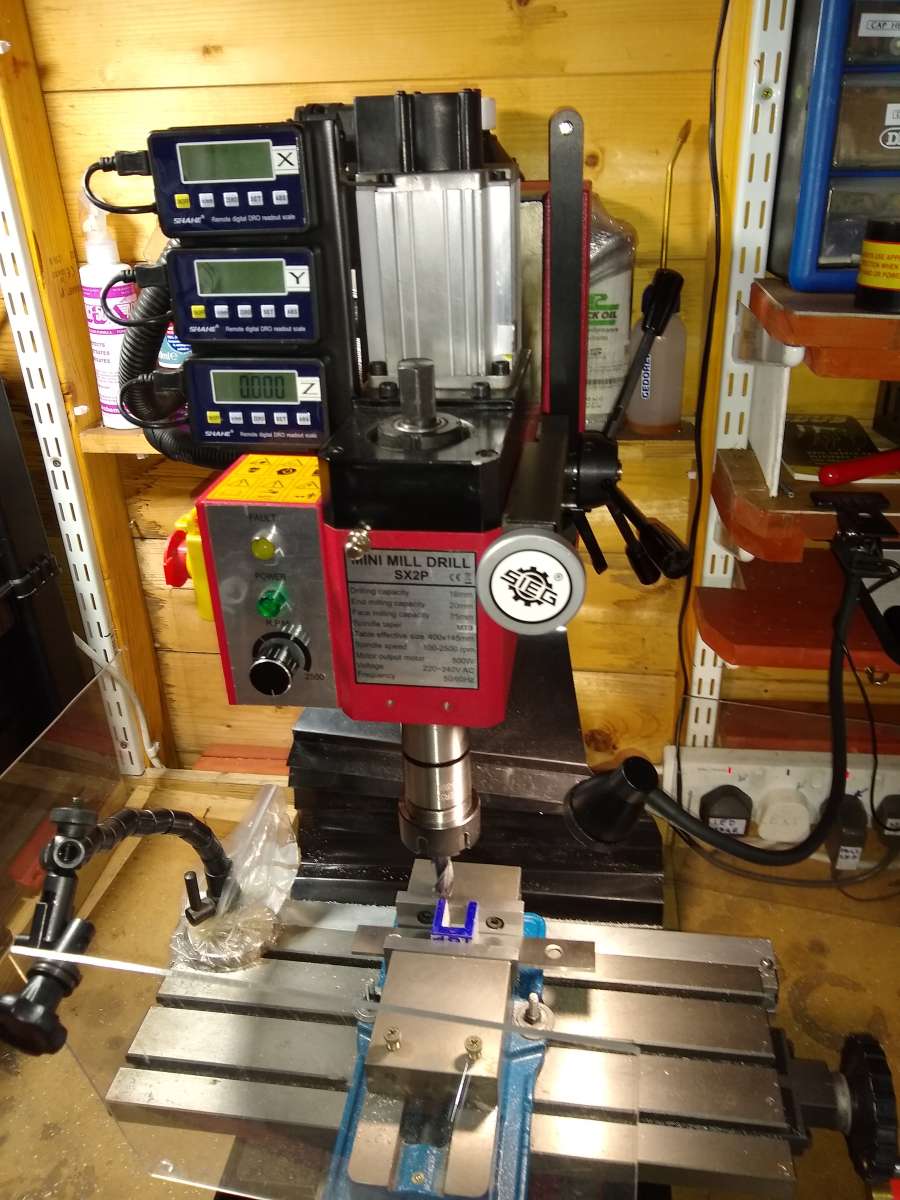 0 Seig SX2P mill