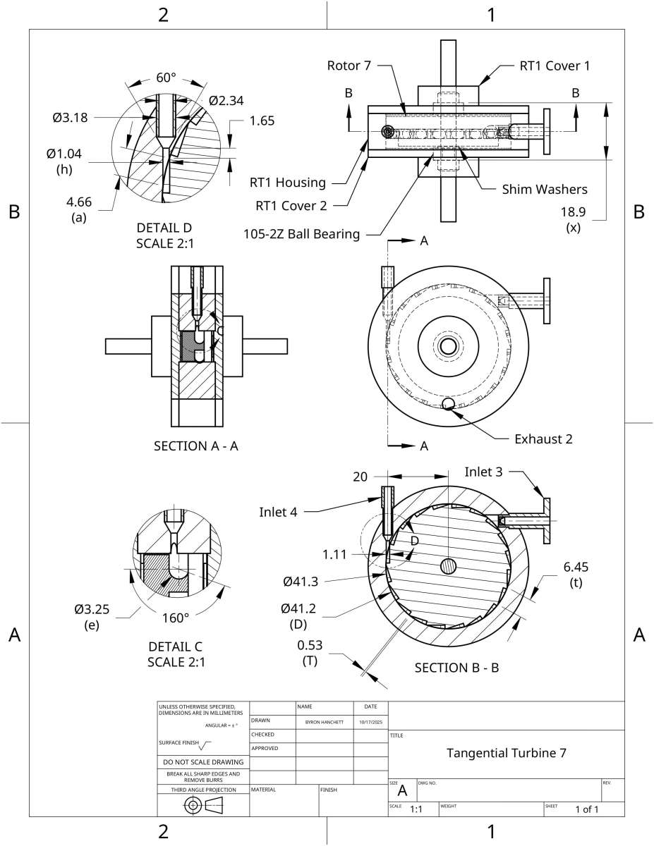 Tangential Turbine 7