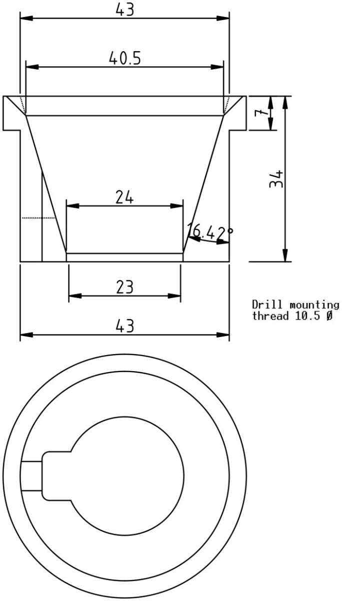 Adapter-43mm