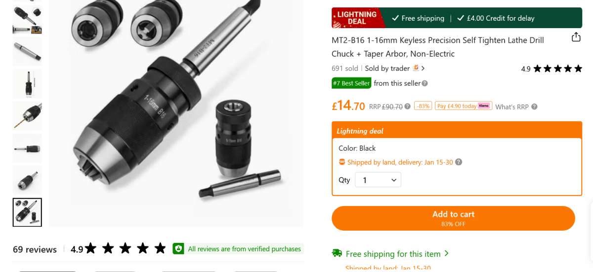 Screenshot 2025-12-08 at 10-20-48 mt2 b16 1 16mm keyless precision self tighten lathe drill - Temu United Kingdom
