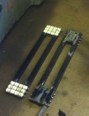 Lathe Shift Roller Frames
