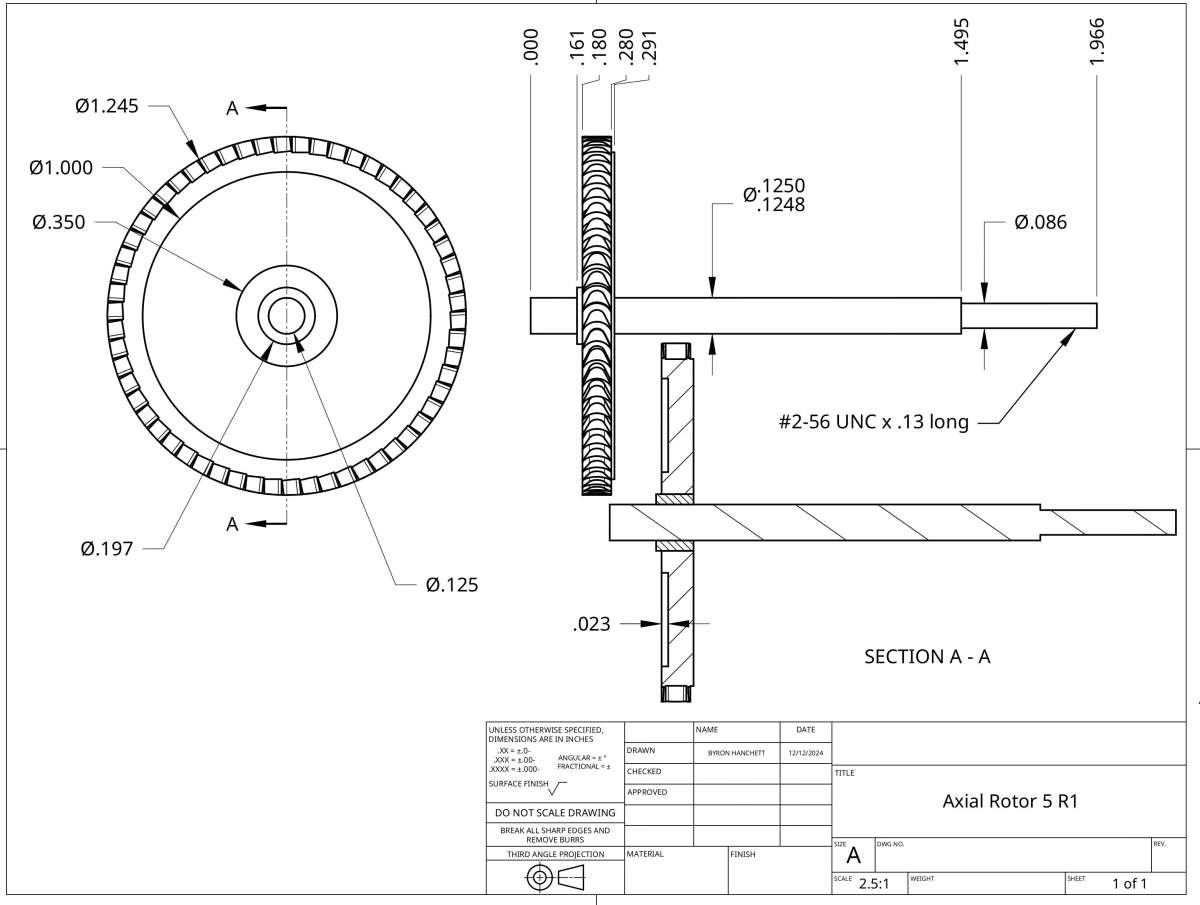 Axial Rotor 5 R1