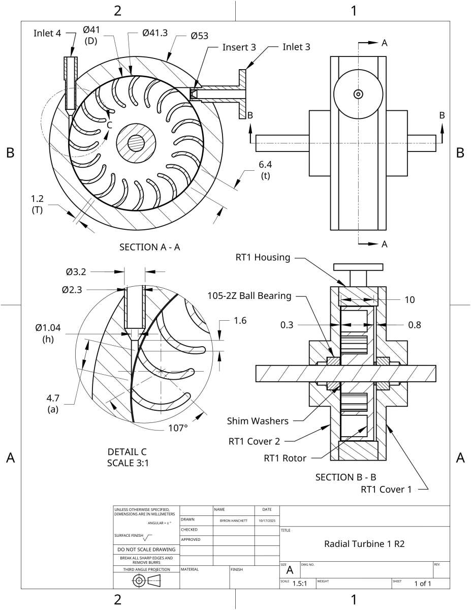 Radial Turbine 1 R2