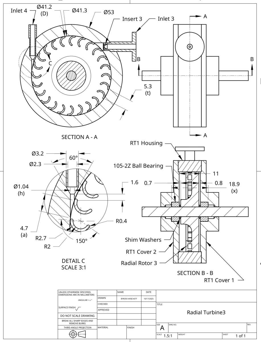 Radial Turbine 3