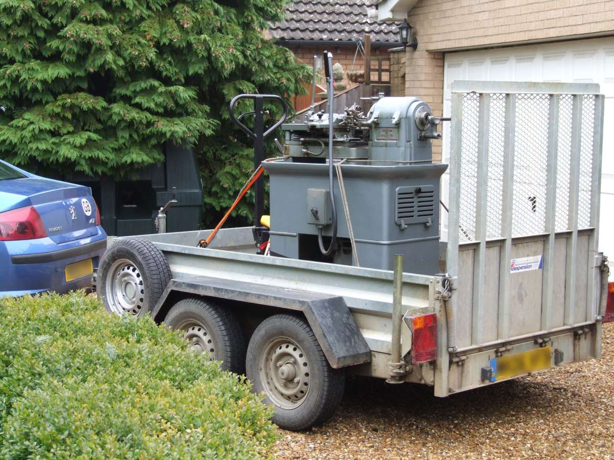 Photo2 Moving the Britan Lathe